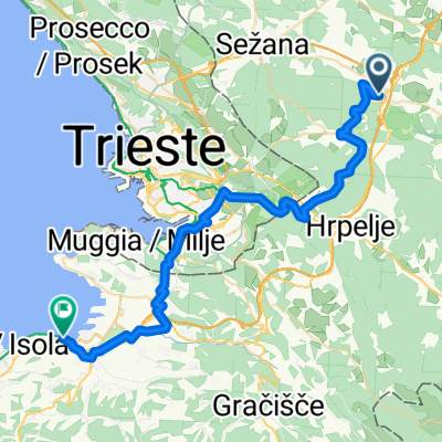 Kolodvorska ulica to Strada dell'Istria