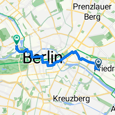 Berlin Ost nach Berlin HBF