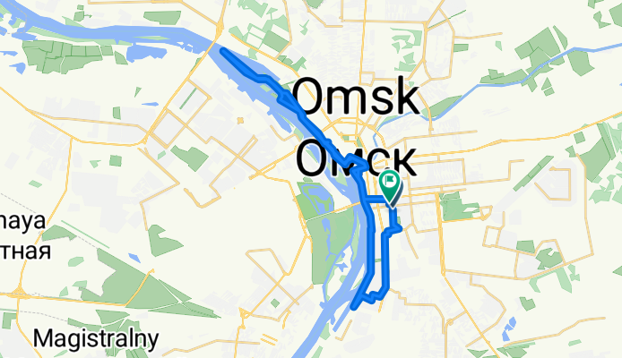 Маяковского улица, Омск до улица Маршала Жукова, Омск