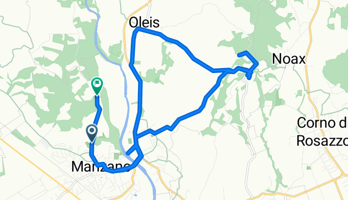 Via Orsaria nach Via Orsaria