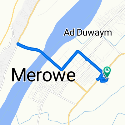 Merowe to Merowe