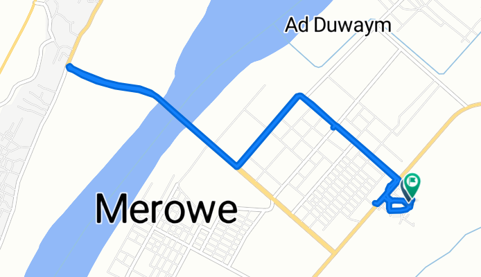 Merowe to Merowe