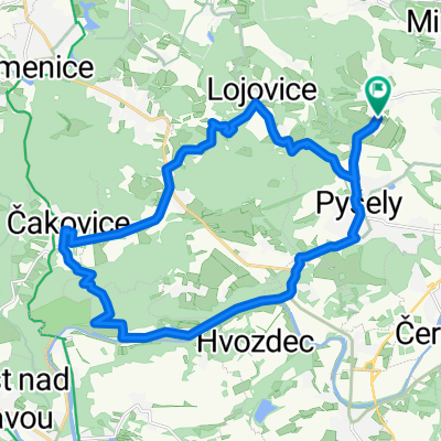 Route to Zaječice