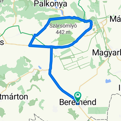 Szársomlyó,fekete-hegy kőrút