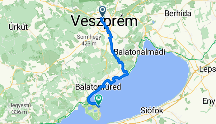 Roboz utca, Veszprém - 7117-es mellékút, Tihany