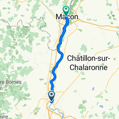 Villefranche sur saone to Macon
