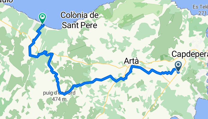 Von Capdepera bis Santa Margalida