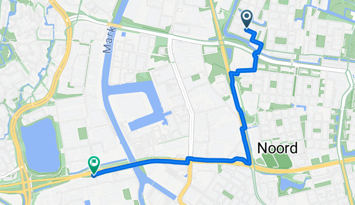 Moeskroenstraat naar Spinveld