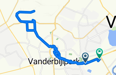Aurora Avenue, Vereeniging to Bedworth Park, Vereeniging