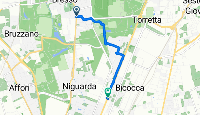 Bresso, Viale Fulvio Testi, Milano