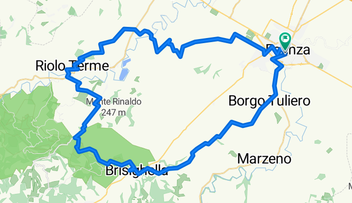 Faenza - Brisighella  - Riolo Terme - Faenza