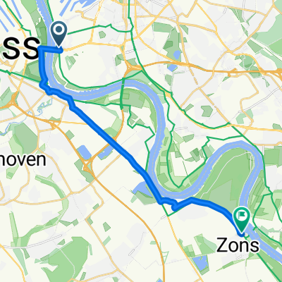 Auf der Böck, Düsseldorf nach Herrenweg, Dormagen