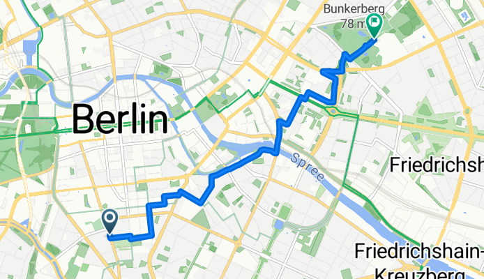 Anhalter Straße, Berlino a Friedrichshain-Kreuzberg, Berlino