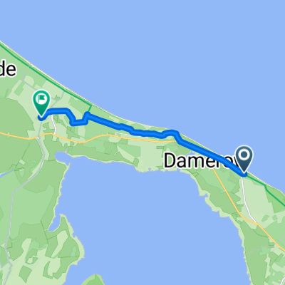 Am Strande, Koserow nach Alte Strandstraße, Zinnowitz