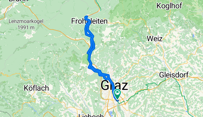 Eichbachgasse, Graz nach Eichbachgasse, Graz