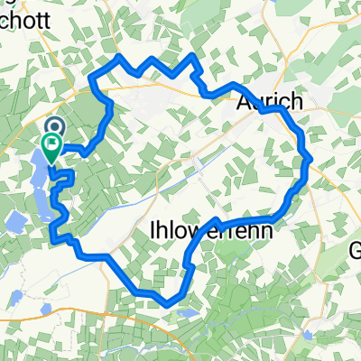 Großes Meer nach Aurich (Rundtour)