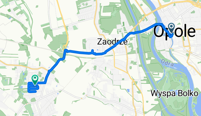 Minorytów, Opole to Chabrowa, Opole