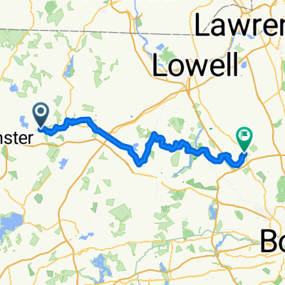 Ayer Road to Bedford Street