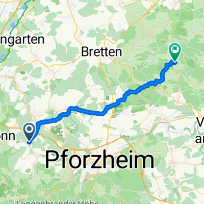 Panoramastraße nach Burrainstraße