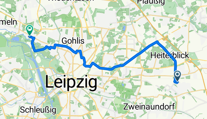 Topasstraße, Leipzig nach Friedrich-Bosse-Straße, Leipzig