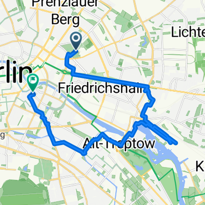 Friedrichshain-Kreuzberg, Berlino a Wallstraße, Berlino