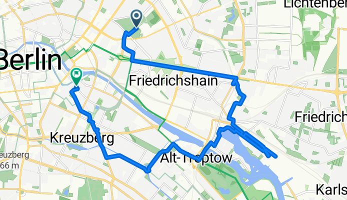 Friedrichshain-Kreuzberg, Berlino a Wallstraße, Berlino