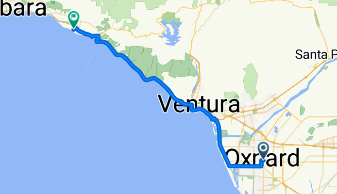 From Oxnard to Carpinteria