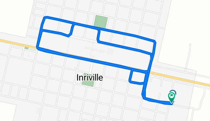 Hipólito Irigoyen, Inriville a Hipólito Irigoyen, Inriville