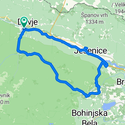 Mojstrana- vrata to Mojstrana- vrata