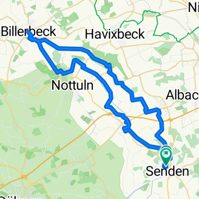 Finkenweg nach Finkenweg