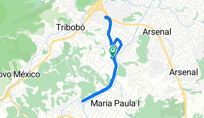 Rua Dalva Raposo, São Gonçalo a Rua Dalva Raposo, São Gonçalo