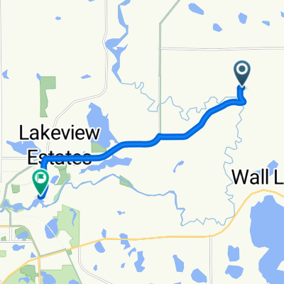 Aurdal River Rd, Fergus Falls to E Mt Faith Ave, Fergus Falls