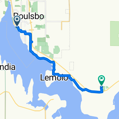 King Harald V Vei, Poulsbo to State Highway 305 NE, Poulsbo