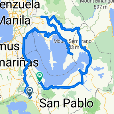 Route to Calamba