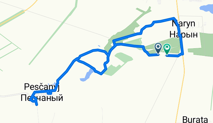От Неизвестная Дорога до Неизвестная Дорога