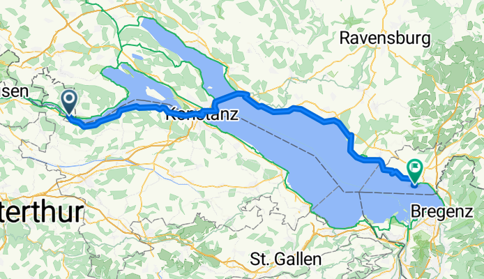 Stein am Rhein to Lindau