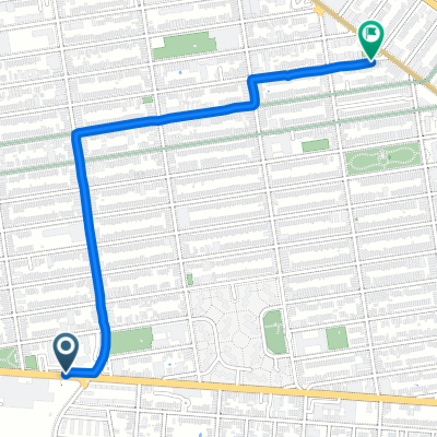 Fulton St, New York to Putnam Ave, New York