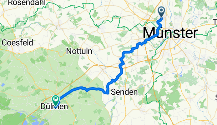 Von Münster bis Dülmen