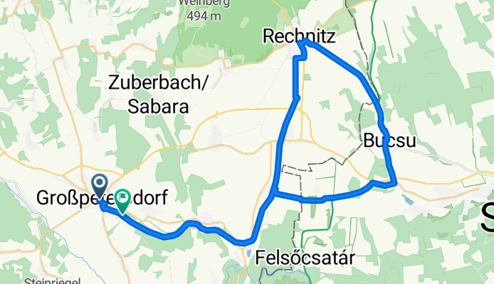 Grosspetersdorf — Rechnitz — Ungarn