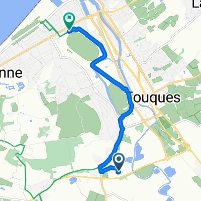 Route Sans Nom nach Deauville