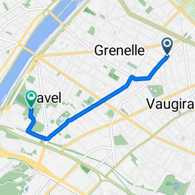 Rue de la Croix Nivert, Paris à Grande Rue Deux - au Fil de la Seine, Paris
