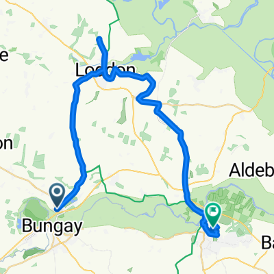 Loddon Road, Bungay to Goose Green West, Beccles
