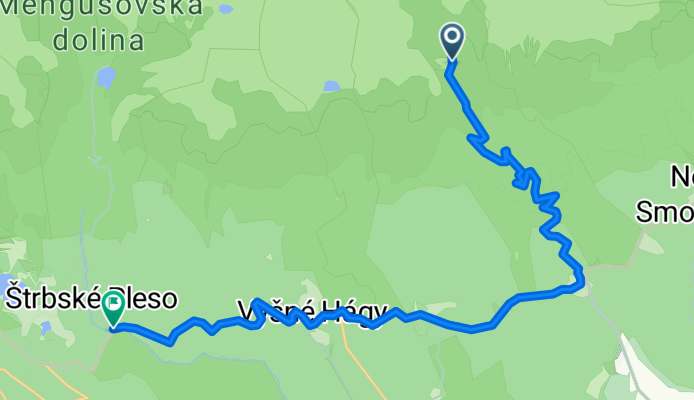 Tatranská Polianka, Wysokie Tatry do Cesta 537, Wysokie Tatry