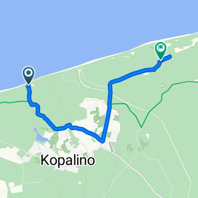 Bałtycka, Kopalino do Osieczki, Choczewo