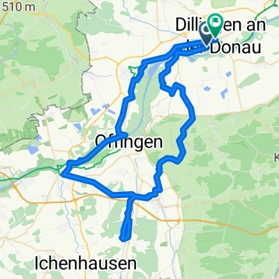 Dillingen -  Wettenhausen/Kammeltal - Günzburg - DLG