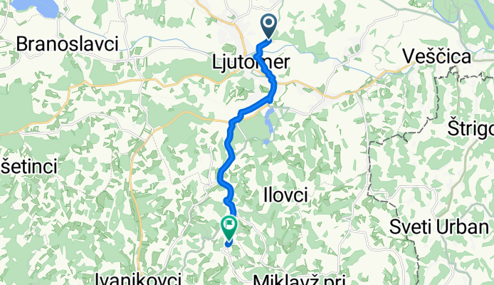 Ljutomer, Ljutomer až Mali Brebrovnik, Ivanjkovci