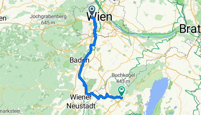 Von Wien bis Eisenstadt