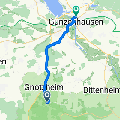 von Spielberg nach Gunzenhausen