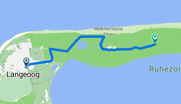 Süderdünenring do Straße Ohne Straßennamen