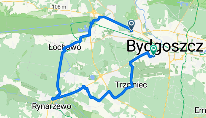 Grunwaldzka, Bydgoszcz do Juliusza Kossaka, Bydgoszcz